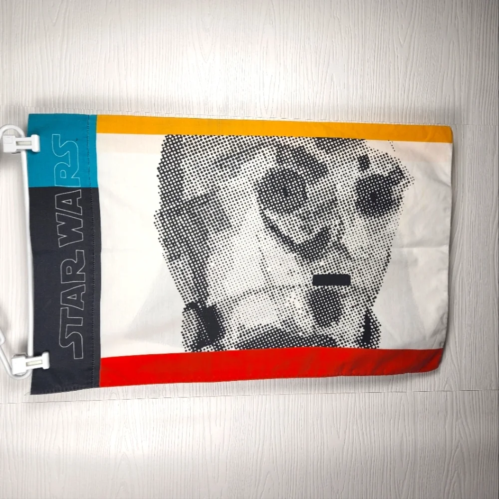 Vintage Star Wars Standard Doublesided Pillowcase 1997 Lucasfilms Darth Vader